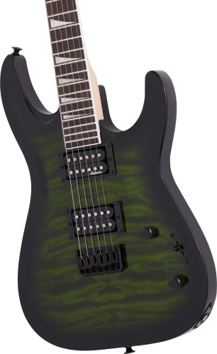 JACKSON JS32Q Dinky DKA HT Transparent Green Burst фото 4